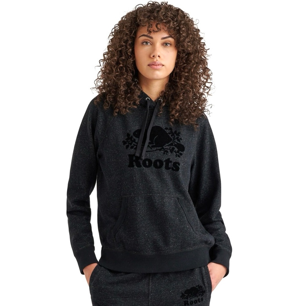 Roots Canada Original Kanga Hoody - Black Pepper - Picture 1 of 6
